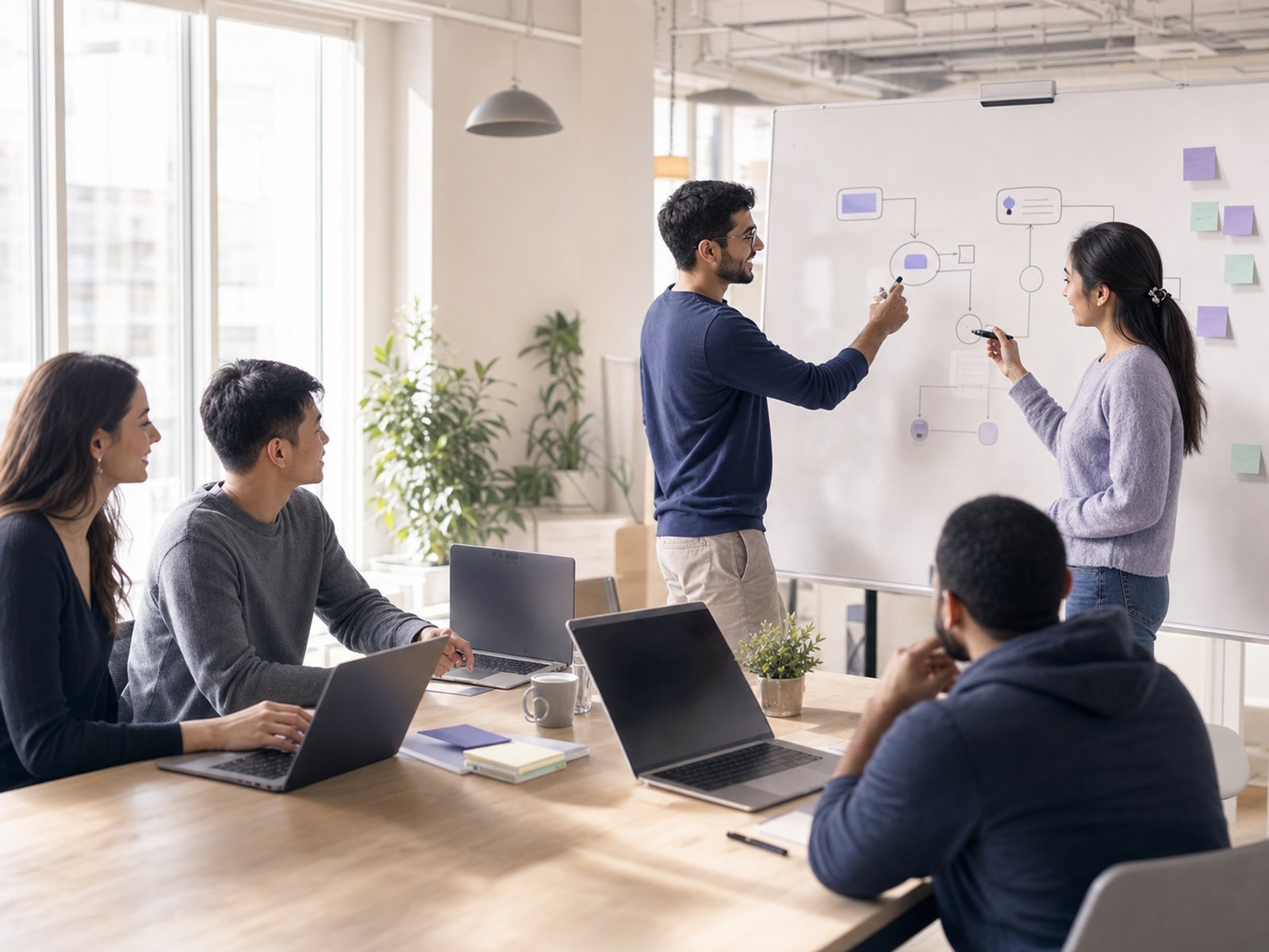 The HelpDeskio team at work